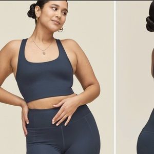 girlfriend collective Midnight Paloma Bra